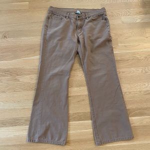 Stetson Tan Cotton Pants /  Jean Bootcut /  Vintage /